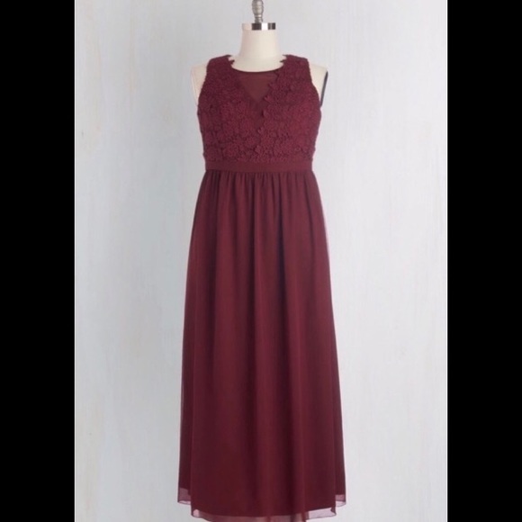 ModCloth Gorgeous Long Dress - Picture 1 of 8